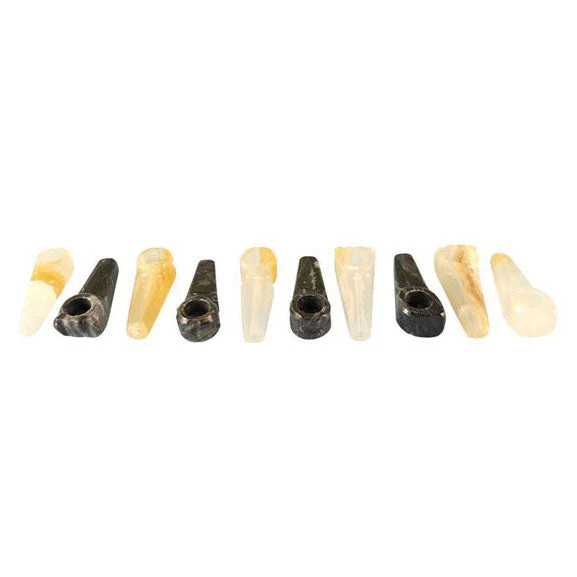 Onxy Tobacco Pipe - Assorted Colors and Finishes - Image 3